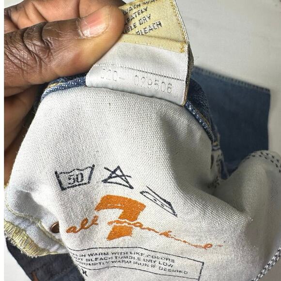 7‎ 4 All Mankind MEN’S RELAXED FIT JEANS Size 34 - Picture 6 of 13